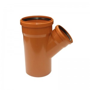 Тройник наруж. ПВХ 160*110*45 ХЕМКОР