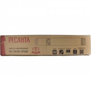 Скважинный насос НС-55/80 ПРОФ Ресанта