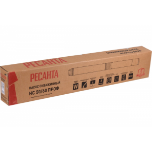 Скважинный насос НС 50/60 (d.75 mm, кабель 35 м) Ресанта