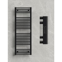 Полотенцесушитель электрический "RIFAR D-LINE" DL-120-50-BM, цвет "Чёрный янтарь", мощность 280 Вт