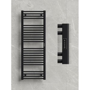 Полотенцесушитель электрический "RIFAR D-LINE" DL-120-50-BM, цвет "Чёрный янтарь", мощность 280 Вт