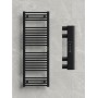 Полотенцесушитель электрический "RIFAR D-LINE" DL-120-50-BM, цвет "Чёрный янтарь", мощность 280 Вт