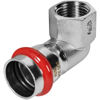 Угольник-переходник Rommer ВПр-ВР, 22х1/2, из нержавеющей стали прессовой