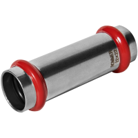 Муфта надвижная Rommer ВПр, 22, из нержавеющей стали прессовой