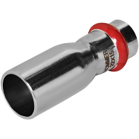 Муфта переходная Rommer ВПр-НПр, 22х15, из нержавеющей стали прессовой