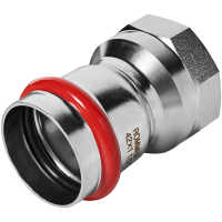 Переходник Rommer ВПр-ВР, 42х11/2, из нержавеющей стали прессовой