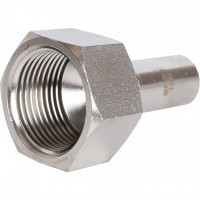 Вставка переходная Rommer НПр-ВР, 18х1, из нержавеющей стали прессовой