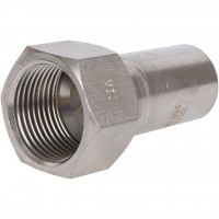 Вставка переходная Rommer НПр-ВР, 28х1, из нержавеющей стали прессовой