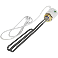 ТЭН STOUT 3 kW (1 фаза.) 1 1/2 "+ 2 термостата (основной и аварийный)