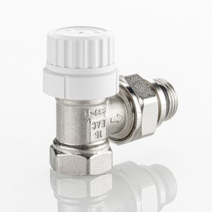 Клапан радиаторный угловой с преднастройкой 1/2 "