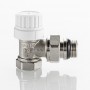Клапан радиаторный угловой с преднастройкой 1/2 "