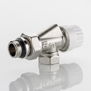 Клапан радиаторный осевой с преднастройкой 1/2 "