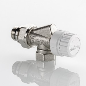 Клапан радиаторный осевой с преднастройкой 1/2 "