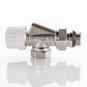 Клапан радиаторный осевой с преднастройкой 1/2 "