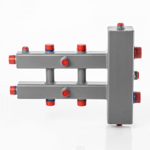 Гидроразделитель с коллектором горизонтальный, 3 контура, до 70 кВт