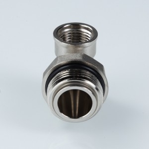 Тройник коллекторный с вращающимся штуцером 3/4"х1/2"х1/2" нар.-вн.-вн.