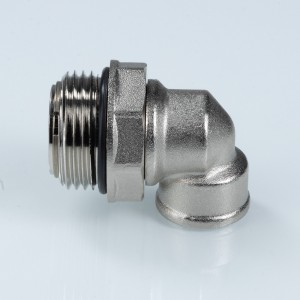 Отвод коллекторный с вращающимся штуцером 1"х1/2" нар.-вн.