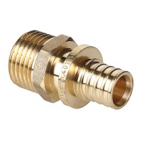 Соединитель надвижной с переходом на нар.р. 25(3,5) х 3/4"