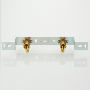 Пластина монтажная с водорозетками 16(2,2) х 1/2"