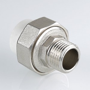 Соединитель PPR разъемный с переходом на нар. р. 40х1"