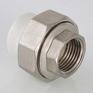 Соединитель PPR разъемный с переходом на вн. р. 40х1"