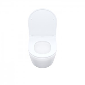 Унитаз подвесной Iddis Blanco Q, без ободка, сид. дюропласт, микролифт, EasyFix