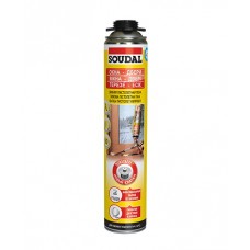 Пена монтажная Soudal 50 12*750 мл зимняя, жёлтая (пистолетная)