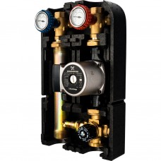 STOUT Насосная группа с термостатическим смесительным клапаном 1"с насосом Grundfos UPSO 25-65