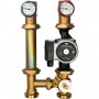 STOUT Насосная группа с 3-х ходовым приводным смесителем 1 1/4" с насосом Grundfos UPSO 32-65