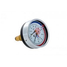 Термоманометр ТМТБ-31Т Dy 80  с задним подключением 1/2", 6 бар 0-120*