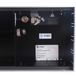 STOUT Конвектор внутрипольный SCN 80.190.1800 (Решётка роликовая, анодированный алюминий)