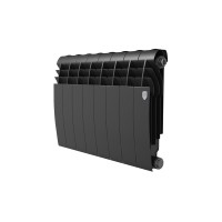 Радиатор биметаллический Royal Thermo Biliner B Черный 350 х 87 10 секций