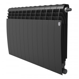 Радиатор биметаллический Royal Thermo BiLiner Noir Sable VDR 500 x 90 12 секц. (нижн. подкл.)