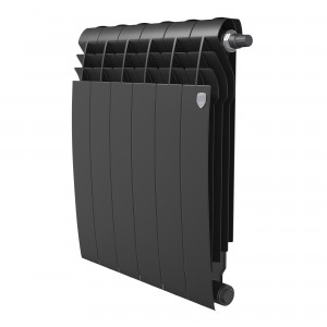 Радиатор биметаллический Royal Thermo BiLiner Noir Sable VDR 500 x 90 6 секц. (нижн. подкл.)