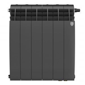 Радиатор биметаллический Royal Thermo BiLiner Noir Sable VDR 500 x 90 6 секц. (нижн. подкл.)