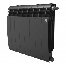 Радиатор биметаллический Royal Thermo BiLiner Noir Sable VDR 500 x 90 8 секц. (нижн. подкл.)