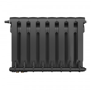 Радиатор биметаллический Royal Thermo BiLiner Noir Sable VDR 500 x 90 8 секц. (нижн. подкл.)