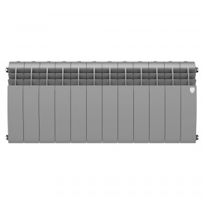 Радиатор биметаллический Royal Thermo Biliner Silver Satin 350 х 87 12 секций