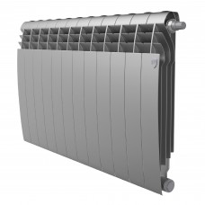 Радиатор биметаллический Royal Thermo BiLiner Silver Satin VDR 500 x 90 12 секц. (нижн. подкл.)