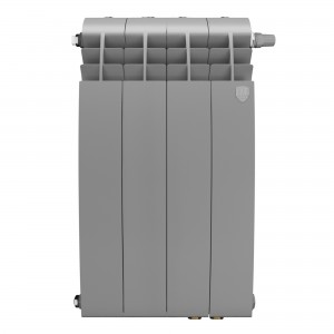 Радиатор биметаллический Royal Thermo BiLiner Silver Satin VDR 500 x 90 4 секц. (нижн. подкл.)