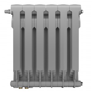 Радиатор биметаллический Royal Thermo BiLiner Silver Satin VDR 500 x 90 6 секц. (нижн. подкл.)