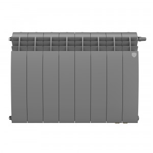 Радиатор биметаллический Royal Thermo BiLiner Silver Satin VDR 500 x 90 8 секц. (нижн. подкл.)