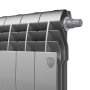 Радиатор биметаллический Royal Thermo BiLiner Silver Satin VDR 500 x 90 4 секц. (нижн. подкл.)