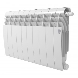 Радиатор биметаллический Royal Thermo BiLiner Bianco Traffico VDR 350 x 87 10 секц. (нижн. подкл.)