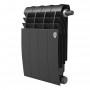 Радиатор биметаллический Royal Thermo BiLiner Noir Sable VDR 350 x 87 10 секц. (нижн. подкл.)