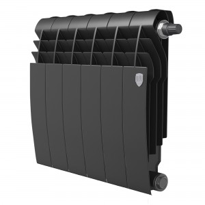Радиатор биметаллический Royal Thermo BiLiner Noir Sable VDR 350 x 87 12 секц. (нижн. подкл.)