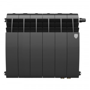 Радиатор биметаллический Royal Thermo BiLiner Noir Sable VDR 350 x 87 12 секц. (нижн. подкл.)