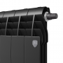 Радиатор биметаллический Royal Thermo BiLiner Noir Sable VDR 350 x 87 4 секц. (нижн. подкл.)