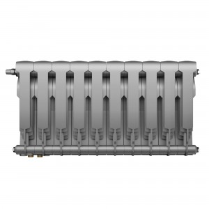 Радиатор биметаллический Royal Thermo BiLiner Silver Satin VDR 350 x 87 10 секц. (нижн. подкл.)