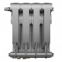 Радиатор биметаллический Royal Thermo BiLiner Silver Satin VDR 350 x 87 4 секц. (нижн. подкл.)
